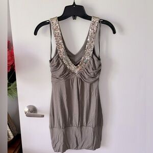 Sparkly sequinned top